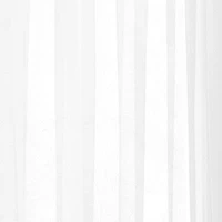 Regal Home Solid Voile Rod Pocket Sheer Single Curtain Panel