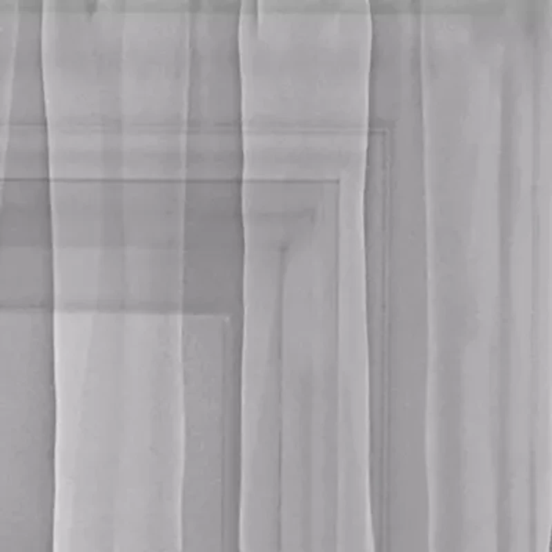 Regal Home Voile Solid Rod Pocket Ascot Valance