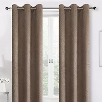 Regal Home Wallace Grommet Top Energy Saving Blackout Set of 2 Curtain Panel