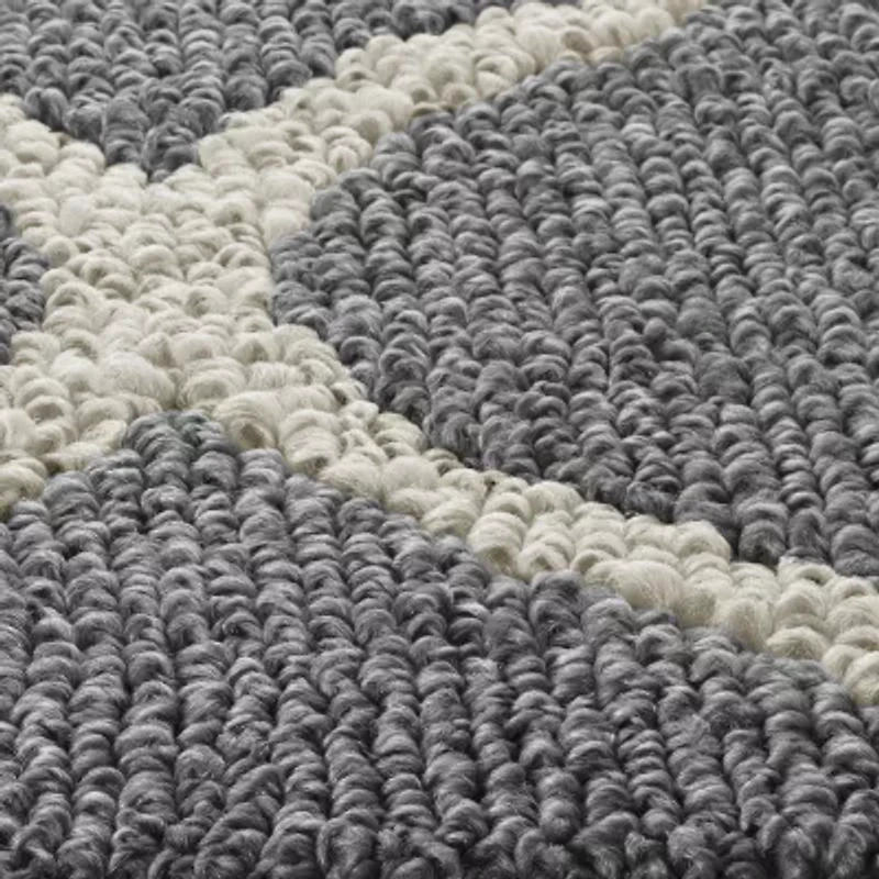 Maples Lattice Washable Skid Resistant Indoor Rectangular Runner