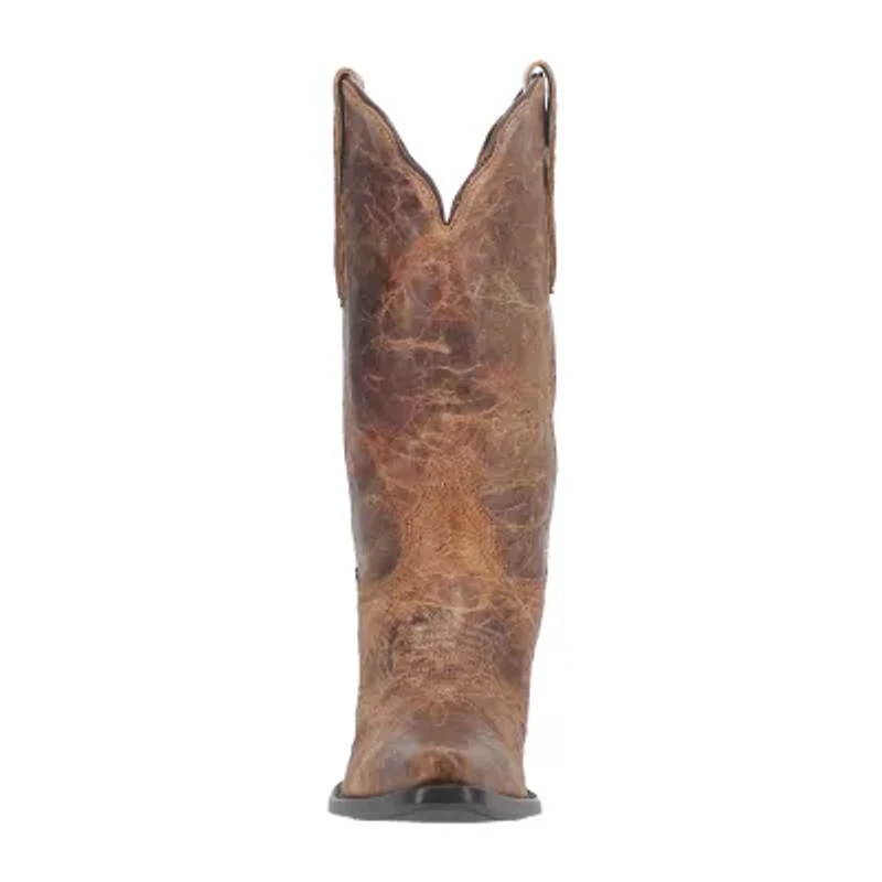Dan Post Womens Collen Block Heel Cowboy Boots