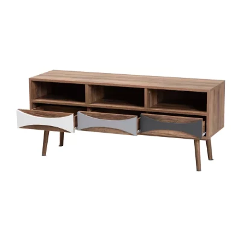 Leane 3 Shelves TV Stand