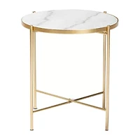 Maddock Metal End Table