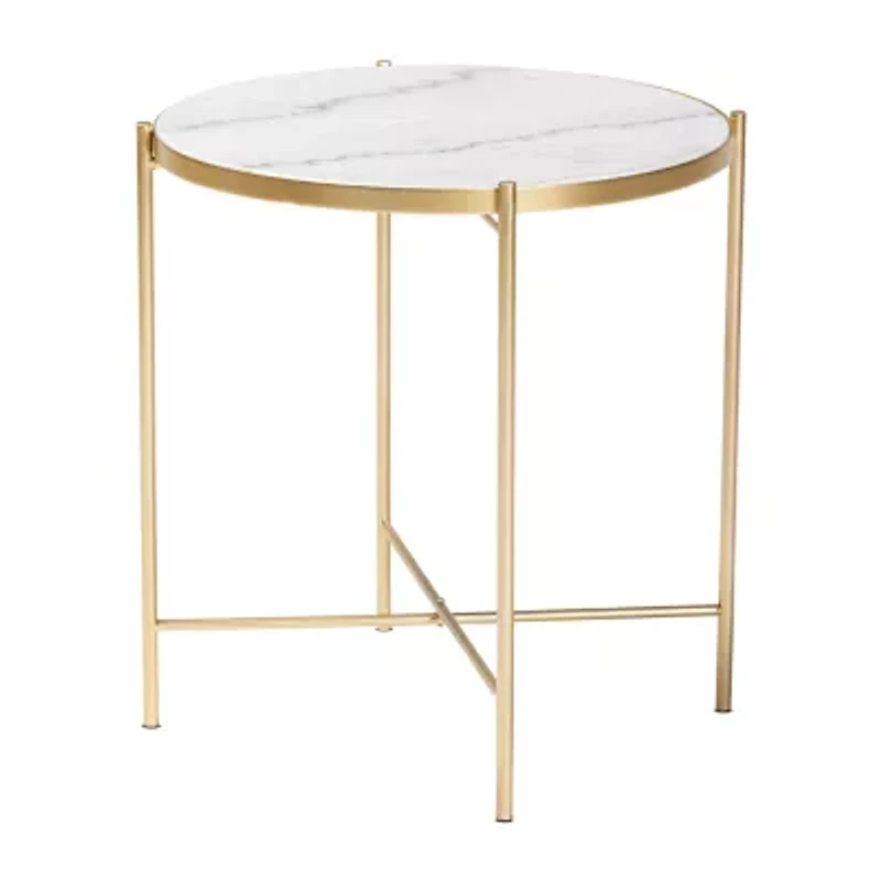 Maddock Metal End Table