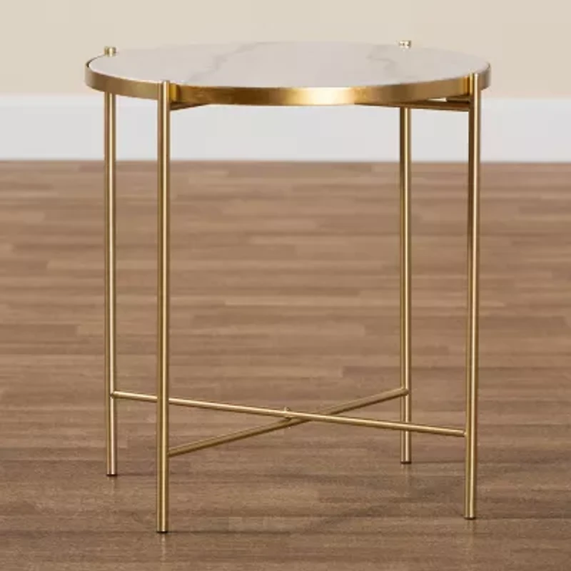 Maddock Metal End Table