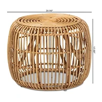 Maverick Rattan End Table