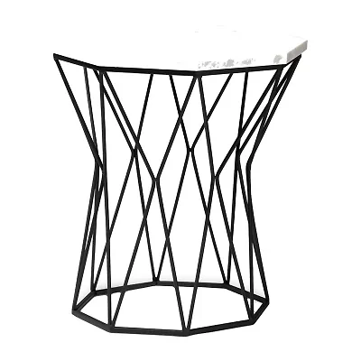 Venedict Metal End Table
