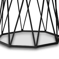 Venedict Metal End Table