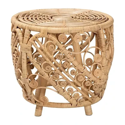 Saranna Rattan End Table