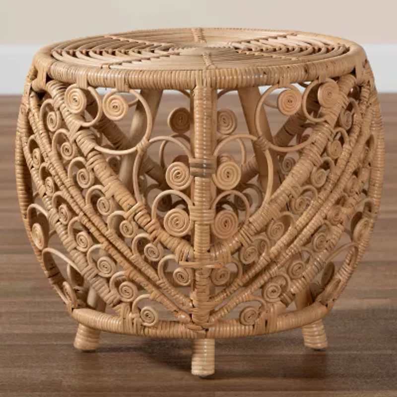 Saranna Rattan End Table