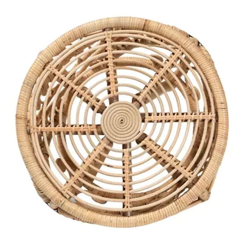 Saranna Rattan End Table