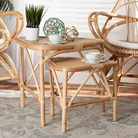 Jayden 2-pc. Rattan End Table
