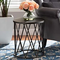 Finnick Metal End Table
