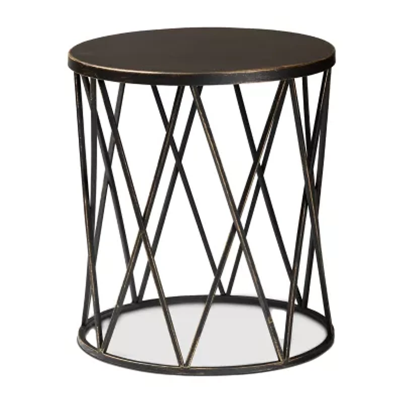 Finnick Metal End Table