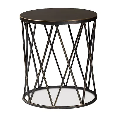 Finnick Metal End Table