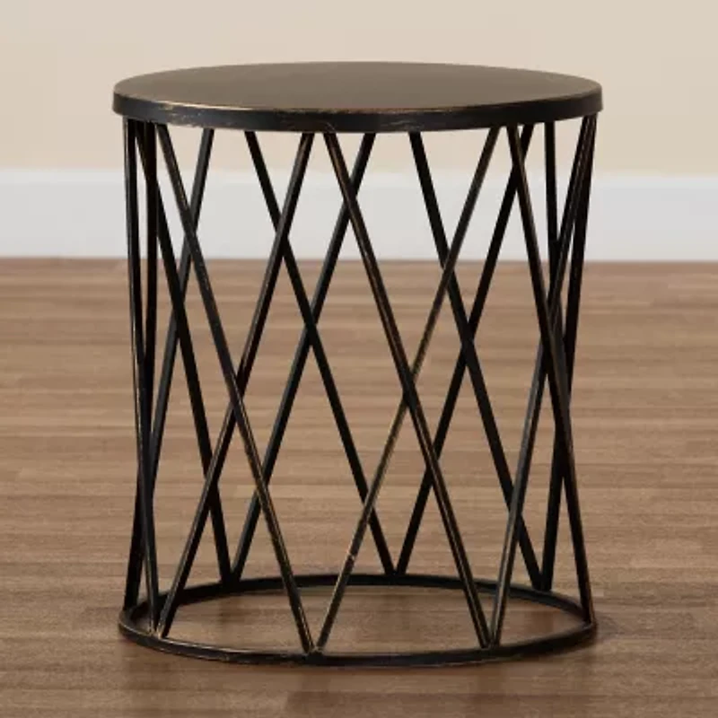 Finnick Metal End Table