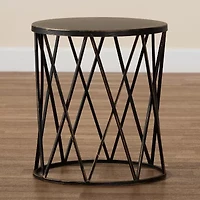 Finnick Metal End Table