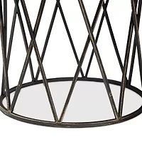Finnick Metal End Table