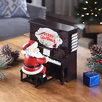Sing Along Santa Animated Figurine