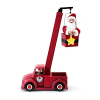 North Pole Lighting Crew Animated Christmas Tabletop Decor