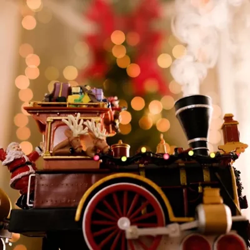 Santa's Express Animated Christmas Tabletop Decor