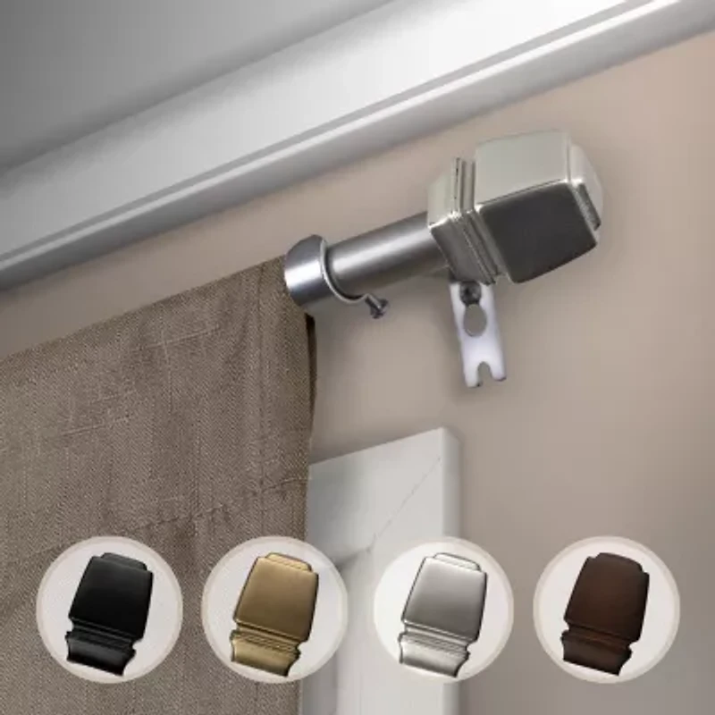 Rod Desyne Jasur 5/8 Adjustable Curtain