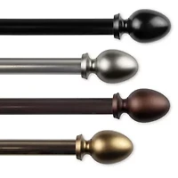 Rod Desyne Emeka 3/4 Adjustable Curtain