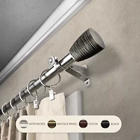 Rod Desyne Tarzan 3/4 Adjustable Curtain