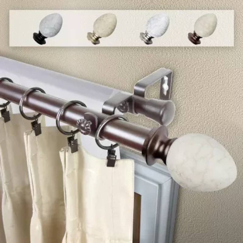 Rod Desyne Ovate Double Curtain
