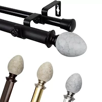 Rod Desyne Ovate Double Curtain