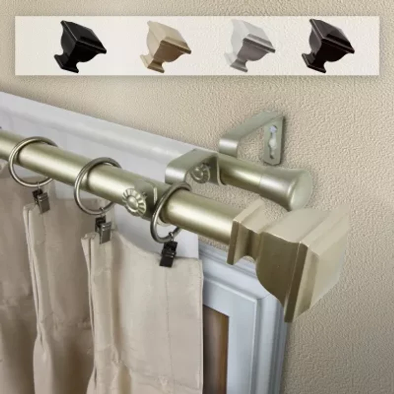 Rod Desyne Romeo Double Curtain