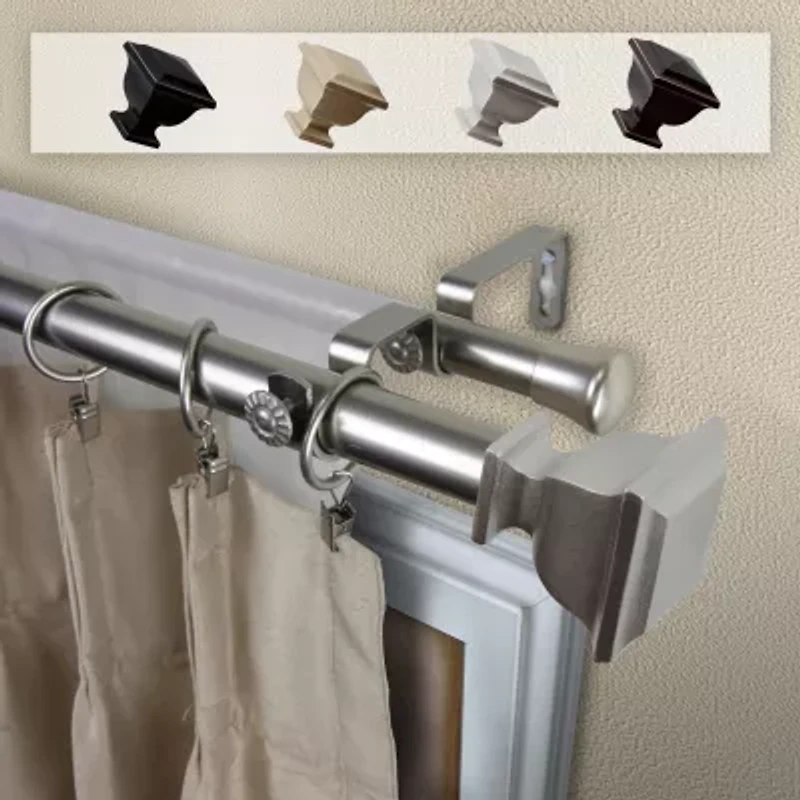 Rod Desyne Romeo Double Curtain