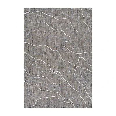Couristan Charm Odessa Flatweave Indoor Outdoor Rectangular Accent Rug