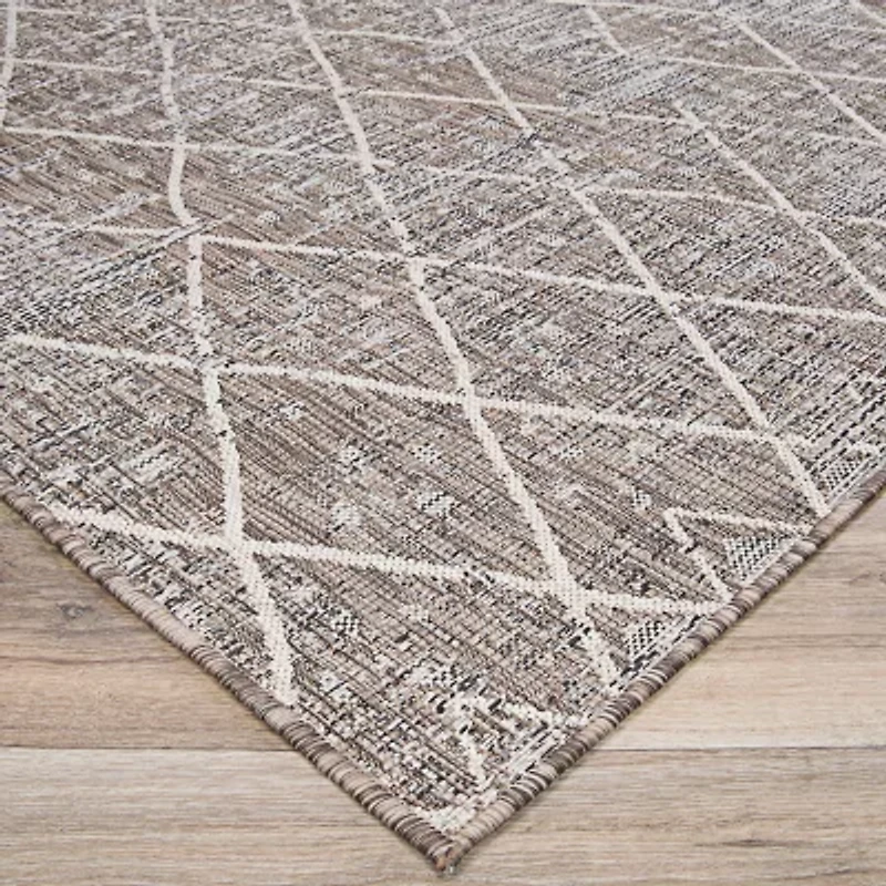 Couristan Charm Thicket Flatweave Indoor Outdoor Rectangular Accent Rug