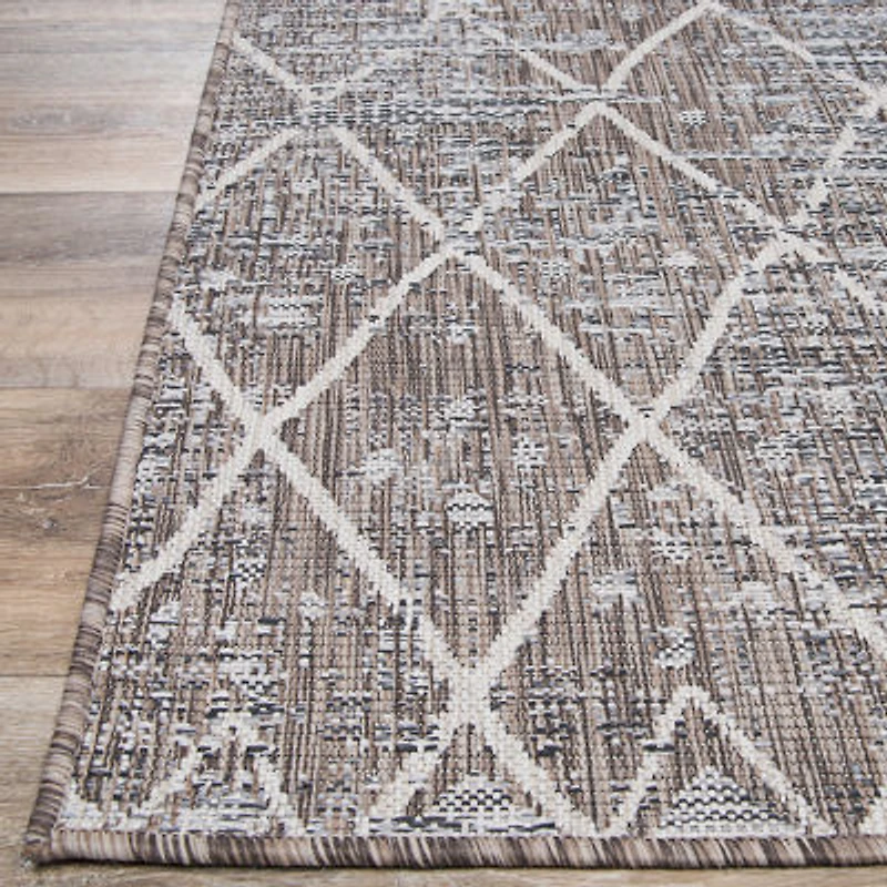 Couristan Charm Thicket Flatweave Indoor Outdoor Rectangular Accent Rug