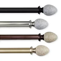 Rod Desyne Ovate 1 Adjustable Curtain