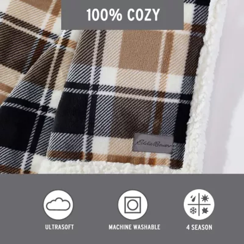 Eddie Bauer Rugged Washable Lightweight Throw