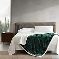 Eddie Bauer Fair Isle Washable Lightweight Throw