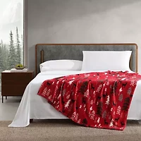 Eddie Bauer Deer Woods Washable Lightweight Throw
