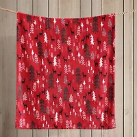 Eddie Bauer Deer Woods Washable Lightweight Throw