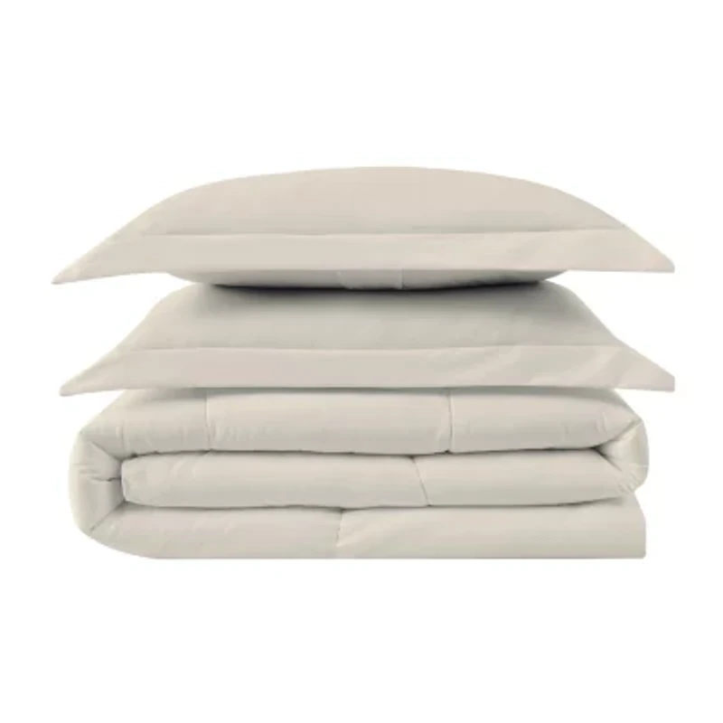 Truly Calm Antimicrobial Down Alternative Midweight Comforter Set