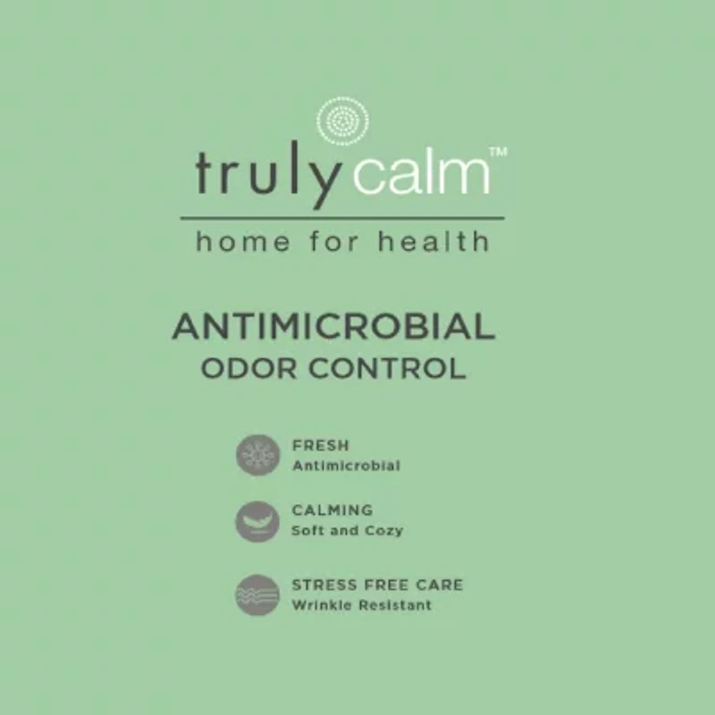Truly Calm Antimicrobial Down Alternative Midweight Comforter Set