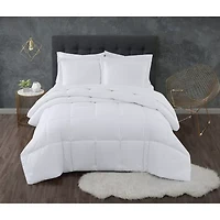 Truly Calm Antimicrobial Down Alternative Midweight Comforter Set