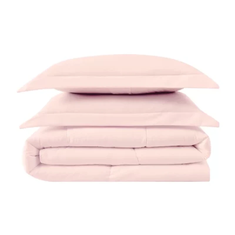 Truly Calm Antimicrobial Down Alternative Midweight Comforter Set