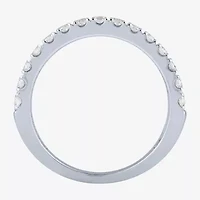 (H-I / Si2) Womens 2 CT. T.W. Lab Grown White Diamond 10K Gold Anniversary Engagement Ring