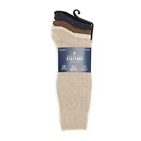 Stafford Casual Dress Cotton Mens 5 Pair Crew Socks