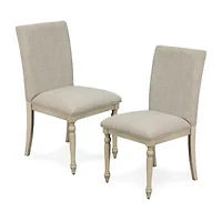 Martha Stewart Fiona 2-pc. Upholstered Dining Chair