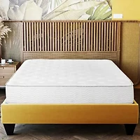 Primo Solar Pocket Coil 9" Medium/Firm Hyrbid Tight Top Mattress a Box