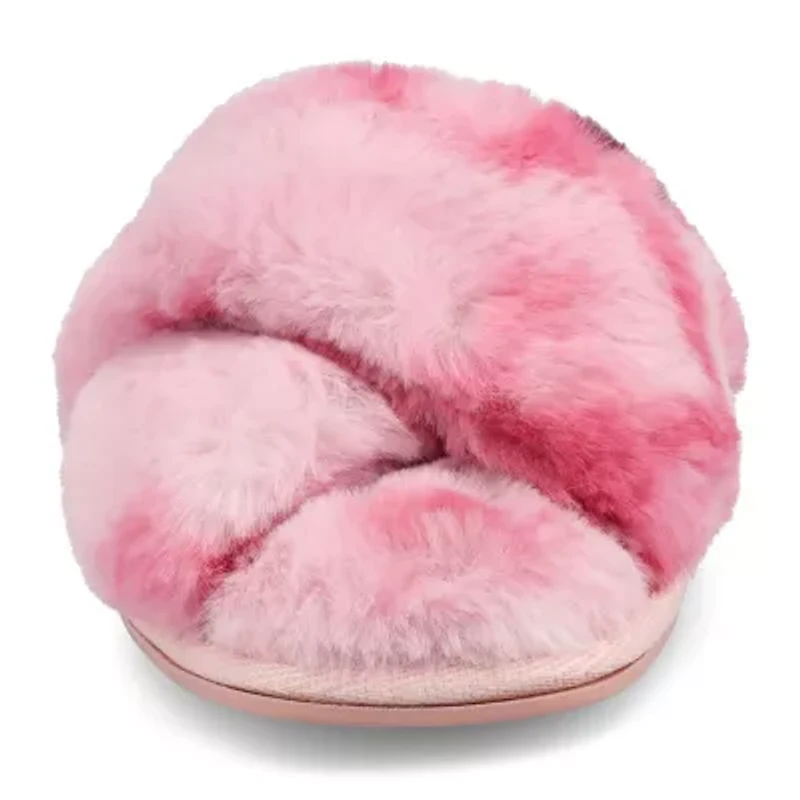 Journee Collection Veedia Womens Slip-On Slippers