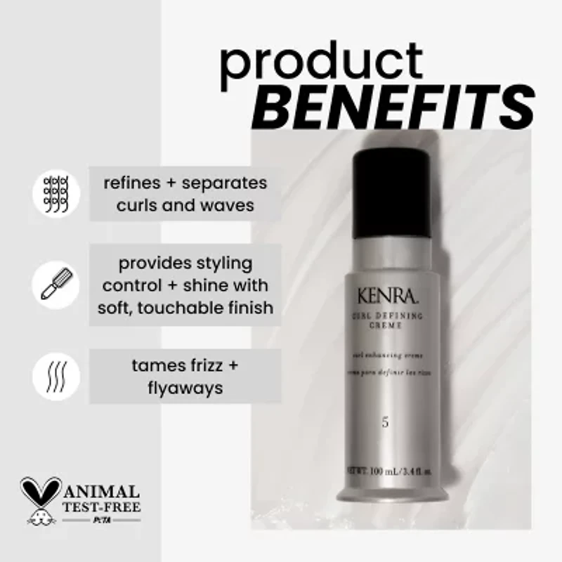 Kenra Curl Defining Hair Cream 3.4 oz.